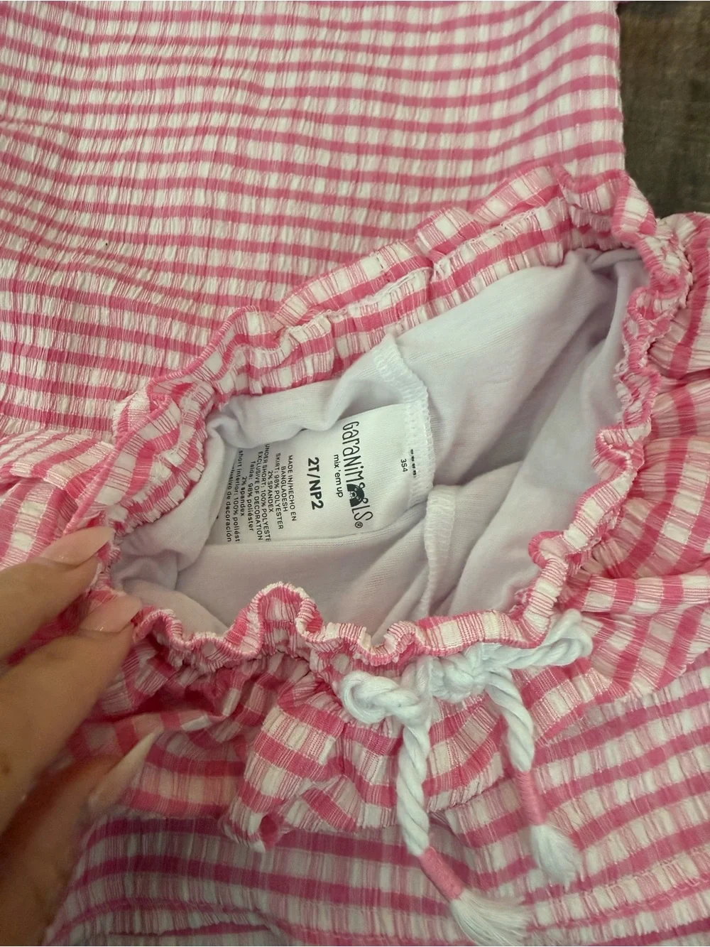 Girls 18-24 Month Clothing lot Western Flare  Concho Pajamas Gingham